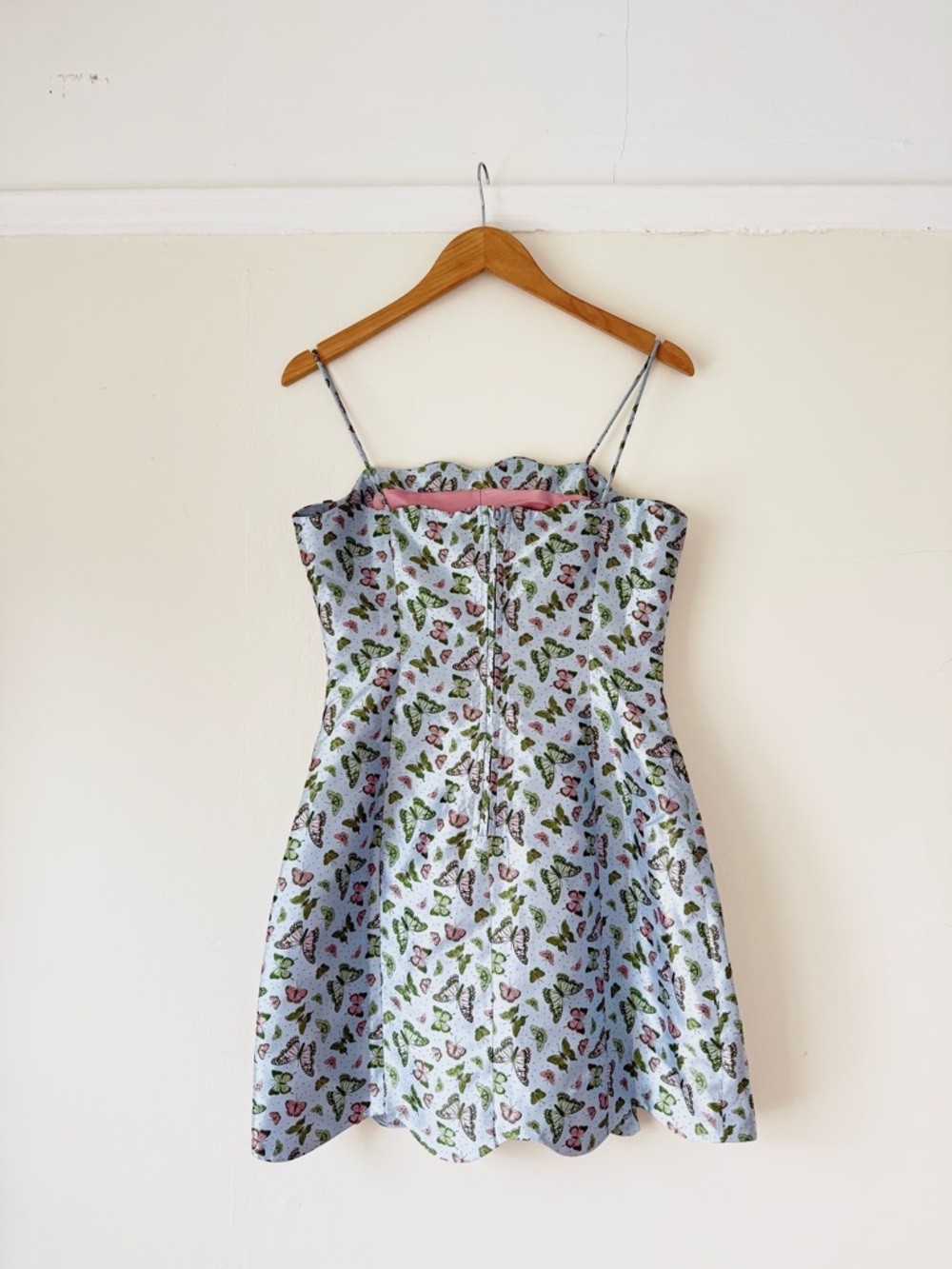 fbc butterfly satin dress - Picture 2 of 8